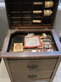 Sewing Cabinet.
