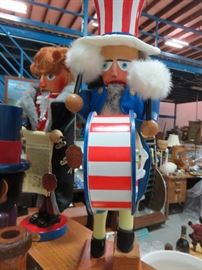UNCLE SAM  NUTCRACKER   STEINBACK 
