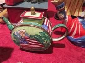 KELVIN CHEN ENAMEL TEAPOT
