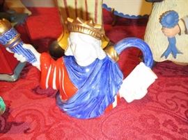  FITZ & FLOYD TEAPOT LIBERTY
