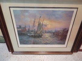 "THE ARRIVAL"  ARTIST PROOF
CHARLES VICKERY
