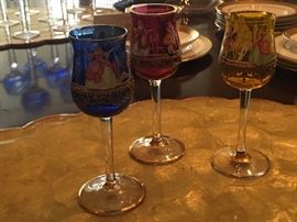 Hand Painted Cordials