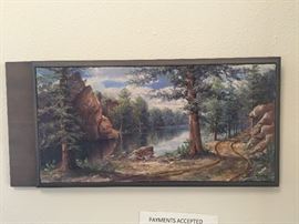 Dollie Spidel Nabinger Original.  From age 13-20, Dollie studied with James Ferdinand McCan.