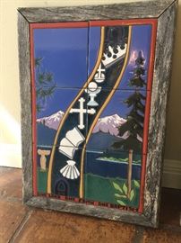 Hand Painted Tile Work