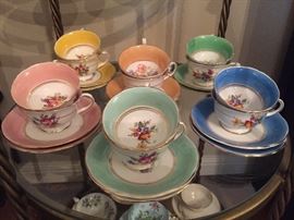 English Bone China Tea Cups