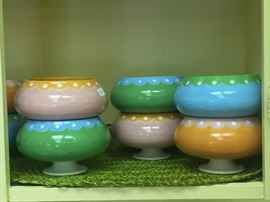 Jonathan Adler Ice Cream Bowls and Dessert Plates