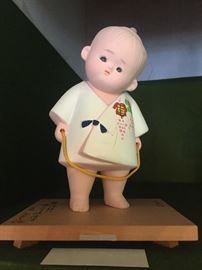 Japanese Hakata Figure Specially Made for Gump's and Made in Japan
