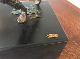 Jere Bronze "Boy With Butterfly Net"