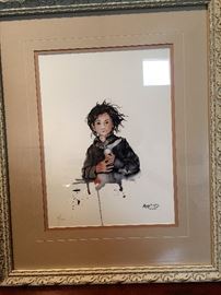 Marge Murphy - Marvelous watercolor of images of Mongolian Culture