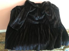 Stunning Full Length Mink Coat from Ralph Rupley, longtime furrier to Houston's Elite.