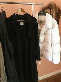 Armani and Burberry outerware