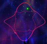 Portable Party Lighting System Laser Sound Activated