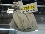 (1) BAG  APPROX 3000 WHEAT PENNIES