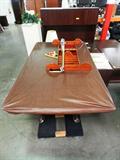 POOL TABLE WITH COVER & ACCESSORIES 
58" WIDE
98" LONG
35" TALL