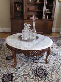 Marble top table