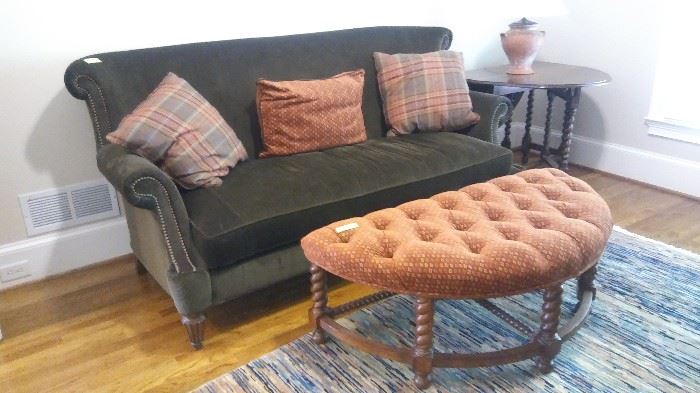 Great sofa and ottoman