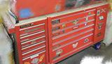 Large Snap-on tool box on casters.