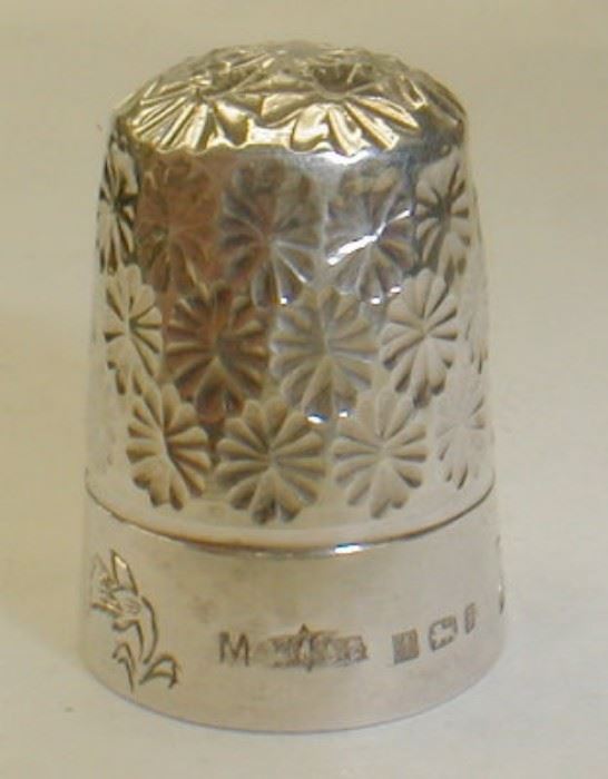 Sterling thimble