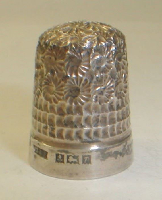 Sterling thimble