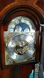 Face of Grandfather Clock