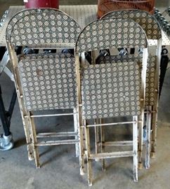 Early  to Mid-Century folding chairs