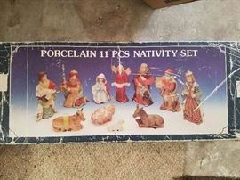 Nativity set