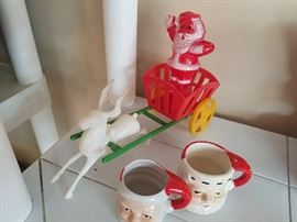 vintage Christmas decor