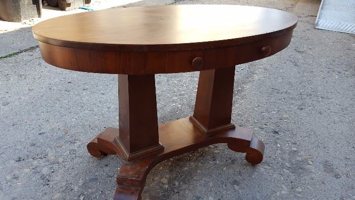 American Empire Side Table