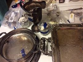 Silver plate pieces