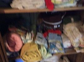 Bedding - hall closet