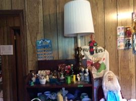 lamp & miscellaneous - first bedroom