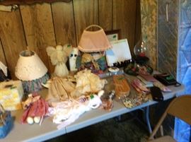 Various handmade items