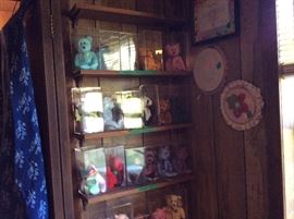 More beanie bears - all in cases