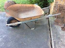 Vintage wheelbarrow