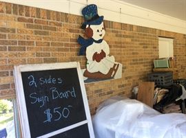 Christmas or winter wall hanging