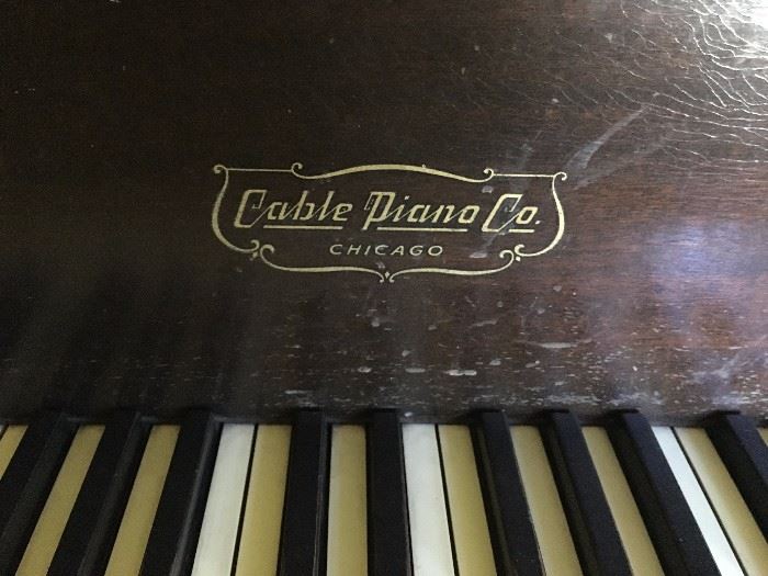 Cable Piano Co. of Chicago, 1930's baby grand