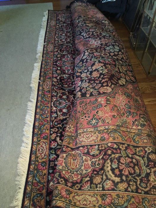 9 x 15 Karastan rug, beautifully kept, wool, hand-made.  PRE-SALE $1750