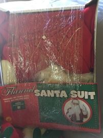 Flannel santa suit