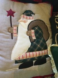 Santa pillow