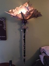 Twisted Sisters (Nashville, TN) Art Lamp Made From A Clarinet.