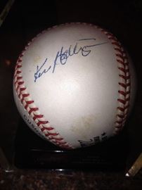 Kenny Holtzman (Chicago Cubs Pitcher) Circa 1970 Autographed Baseball