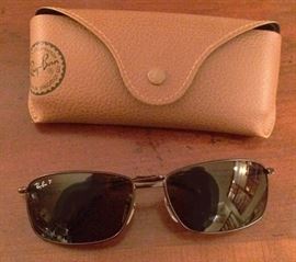 Ray-Ban P Men's Sunglasses and Case - In Fantastic Condition! Polarized #RB 3501 012/83 61017 140 3P