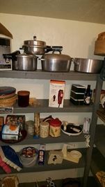 Pressure cookers, tins, and more