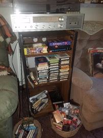 stereo/turntable, 8-tracks, cassettes, & more