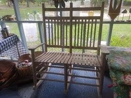 Double rocking chair