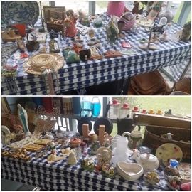 Lots of collectibles and knick knacks!