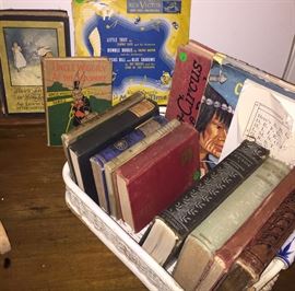 Original Alice's adventures in Wonderland! And other books from 1800's early 1900s.