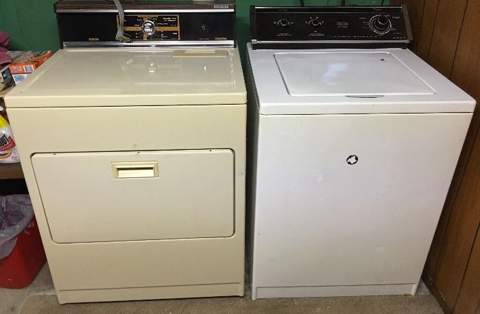 Working Washer & Dryer 