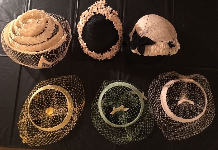Small Collection of Finer MC Ladies Hats
