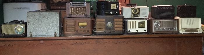 Collection of Vintage Radios